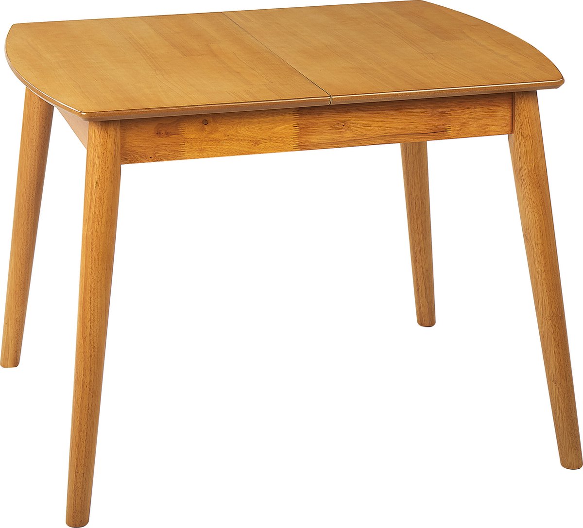 Beliani Toms - Verlengbare Tafel-lichte Houtkleur-mdf - Bruin