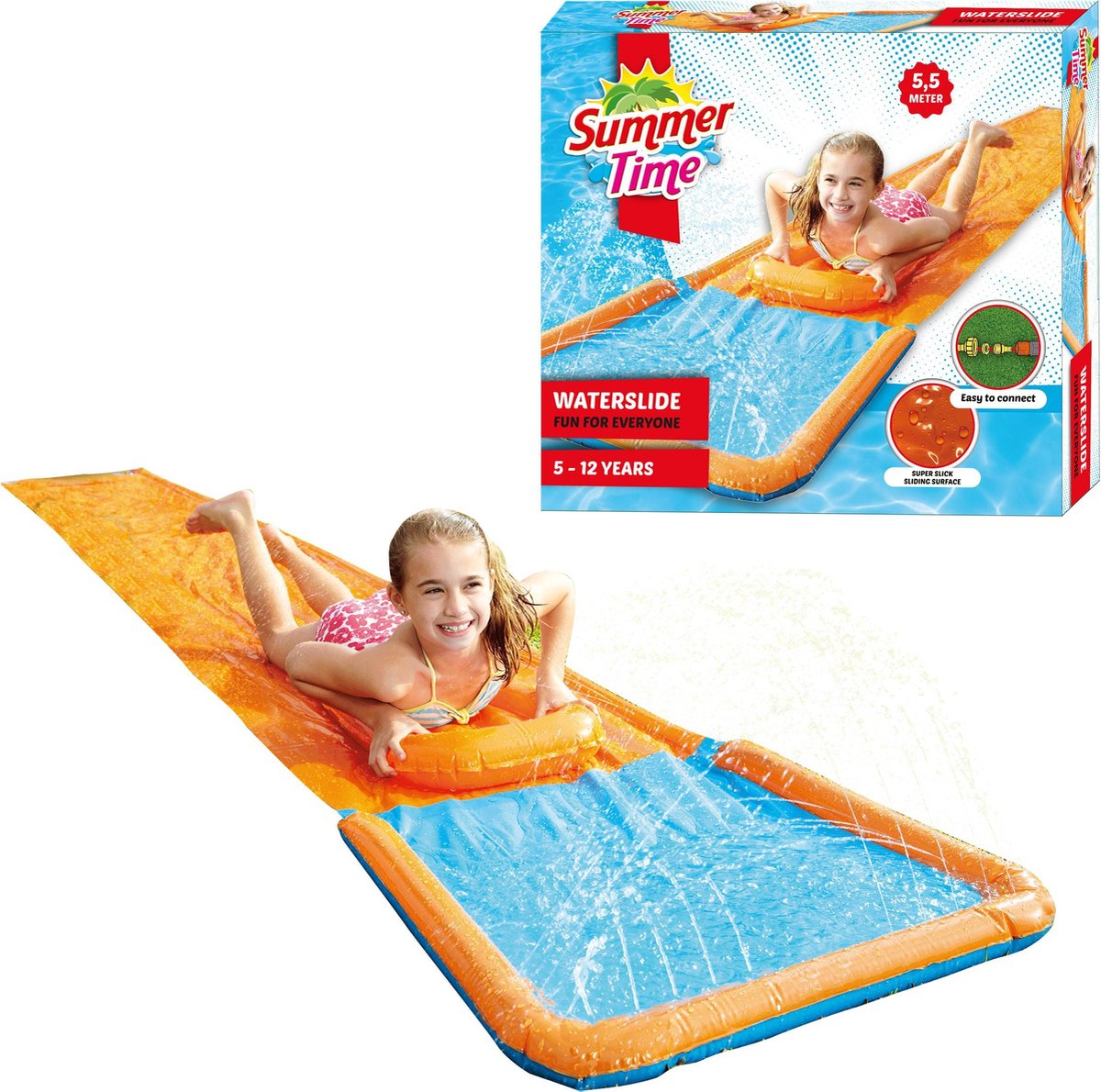Summertime Waterglijbaan 550 Cm - Oranje