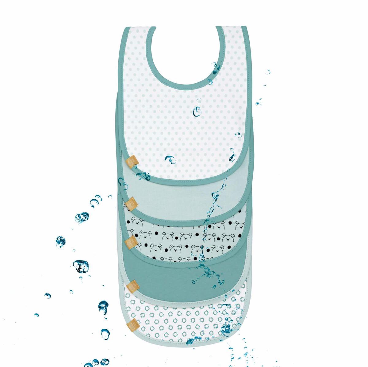 Lässig Slabbetjes Actie 5-pack Little Chums Hond