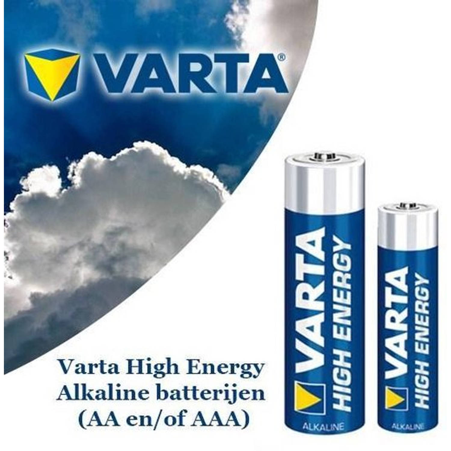 Varta Longlife Alkaline Batterijen 40 Stuks Aaa