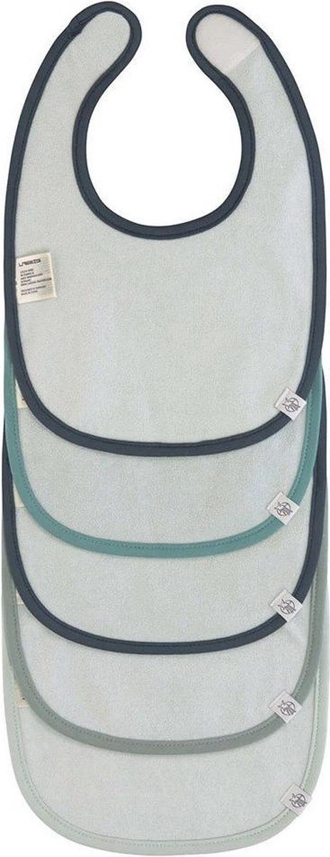 Lässig Slabbetje Garden Explorer Tractor - 5 Stuks - Blauw