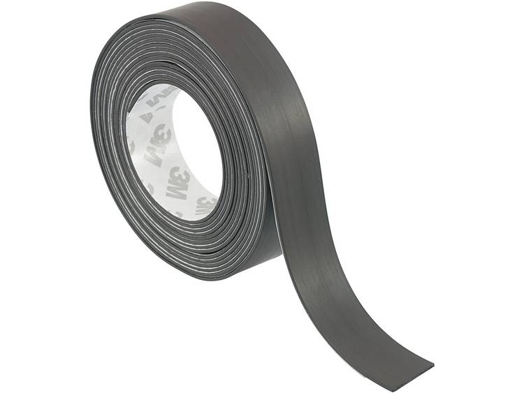 TRU COMPONENTS S513-1035 1564026 Magneettape S513-1035 (l x b) 10 m x 35 mm 10 m - Zwart