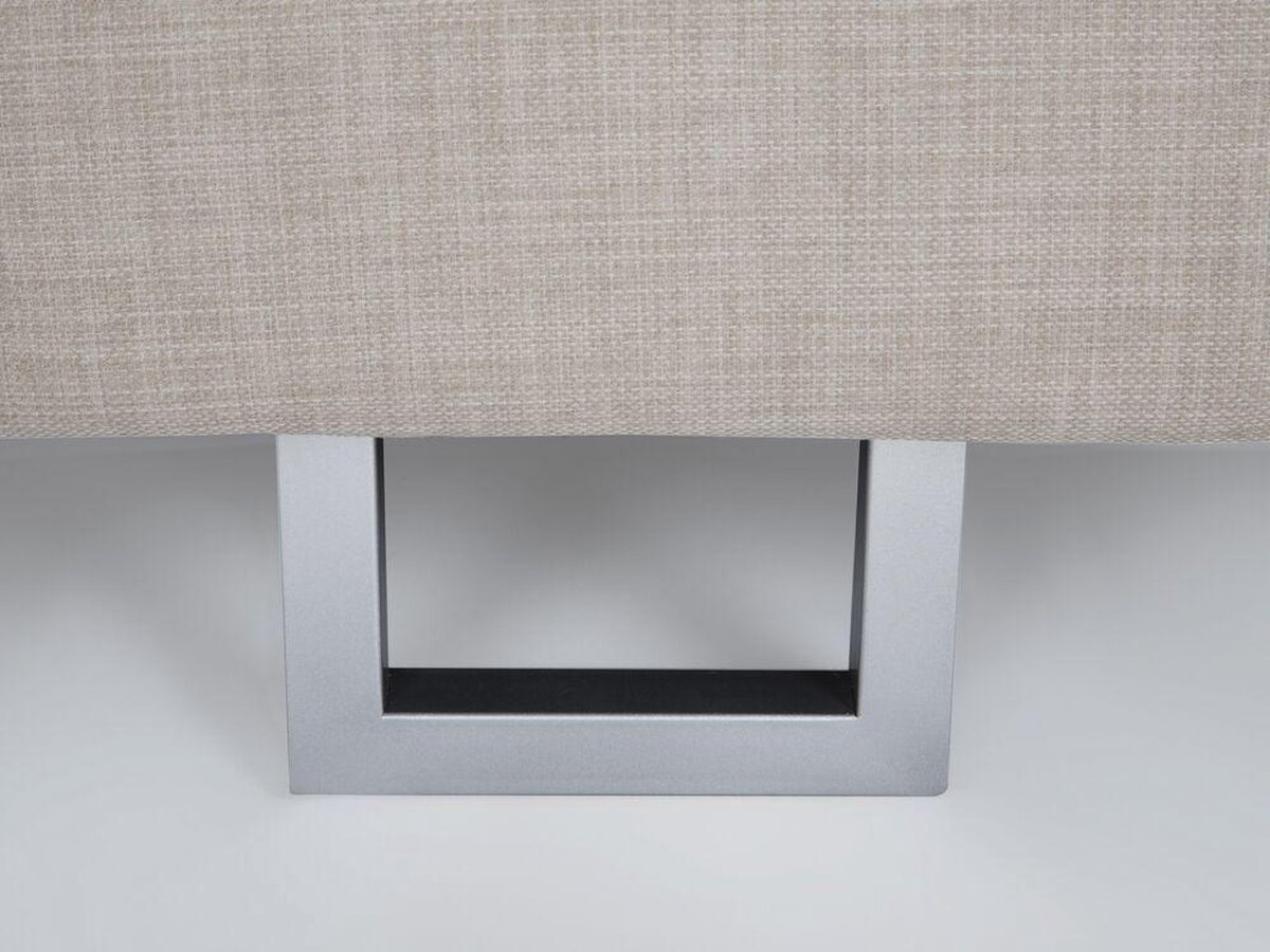 Beliani Stockholm - Hoekbank--polyester - Beige