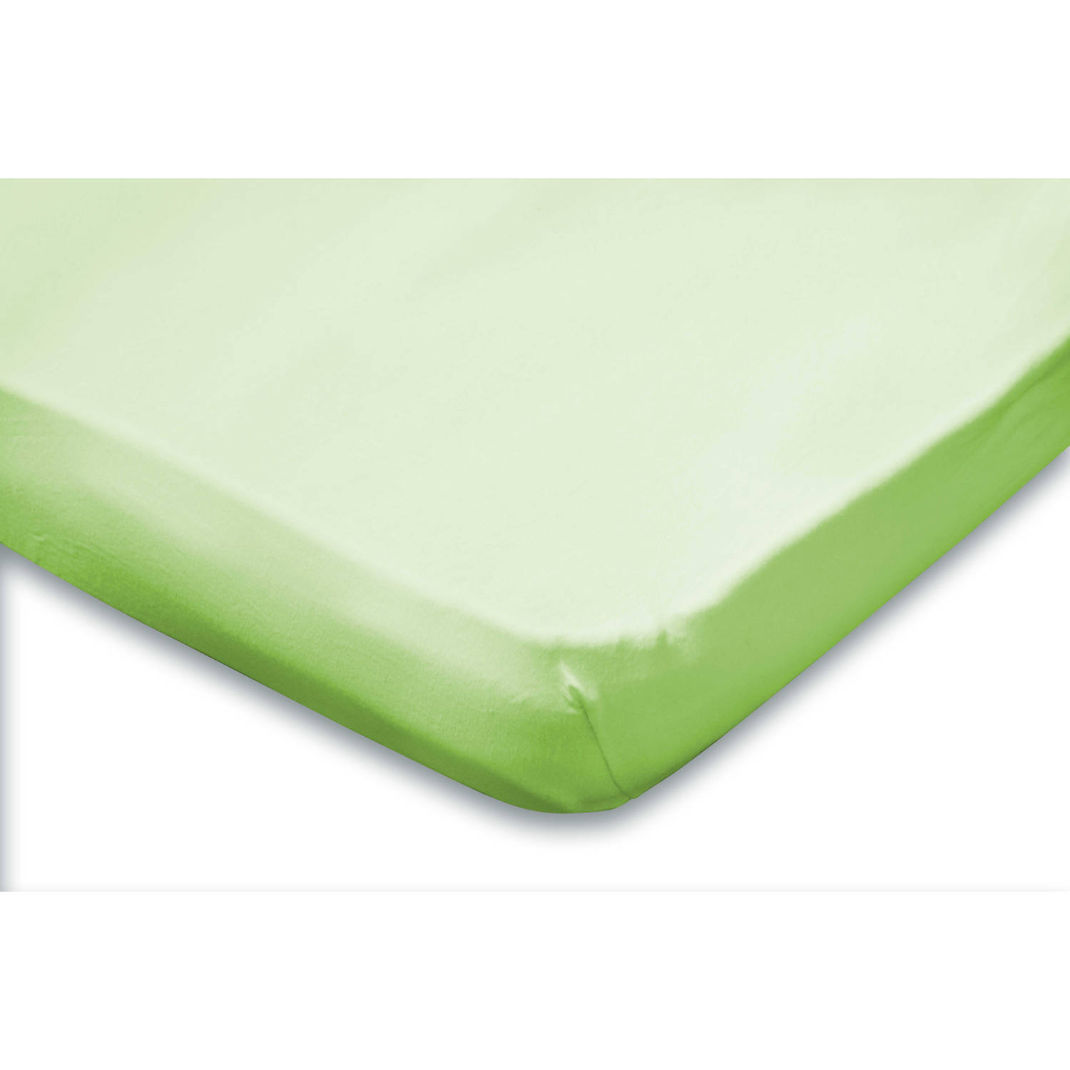 Elegance Topper Hoeslaken Jersey Katoen - Lime 180x210/220cm - Groen