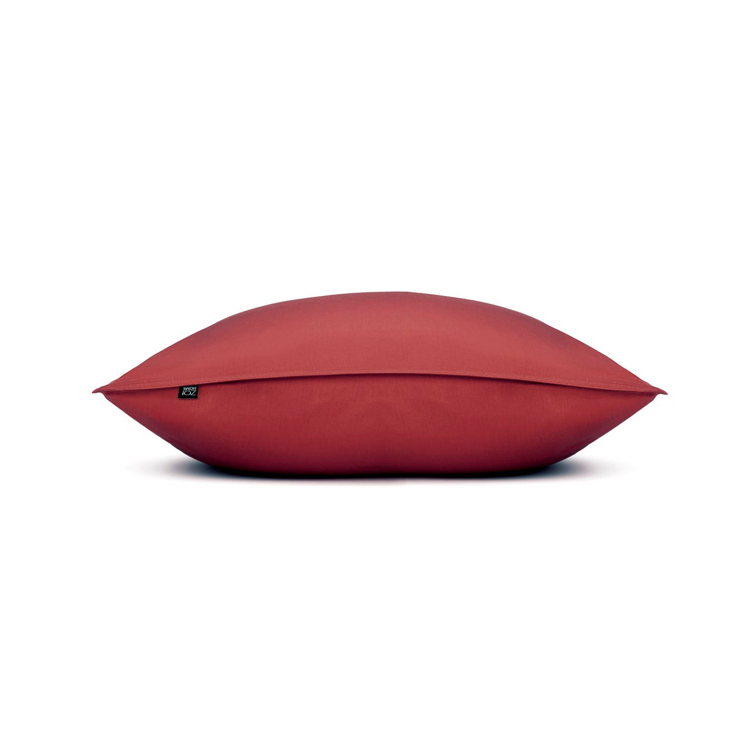 Zo Home Satinado Kussensloop Katoen Satijn - Spicy Red 40x80cm - Rood