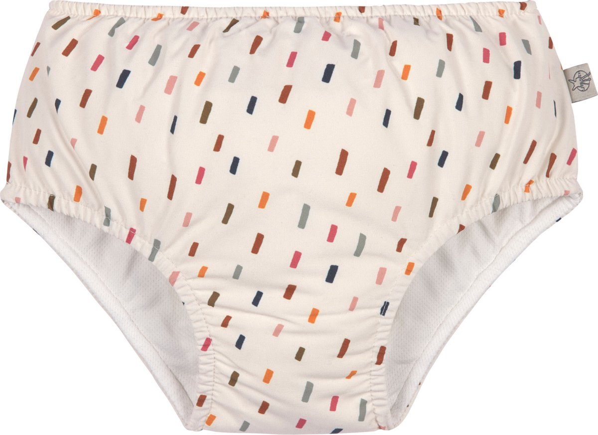 Lässig - Zwemluier Voor Baby&apos;s - Strepen - Offwhite/multi - Maat 74-80cm