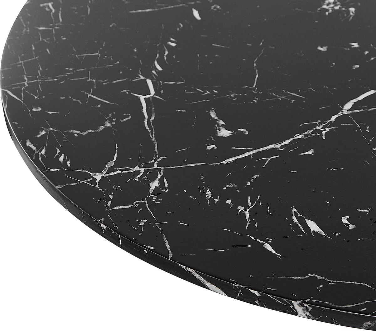 Beliani Boca - Eettafel--mdf - Zwart