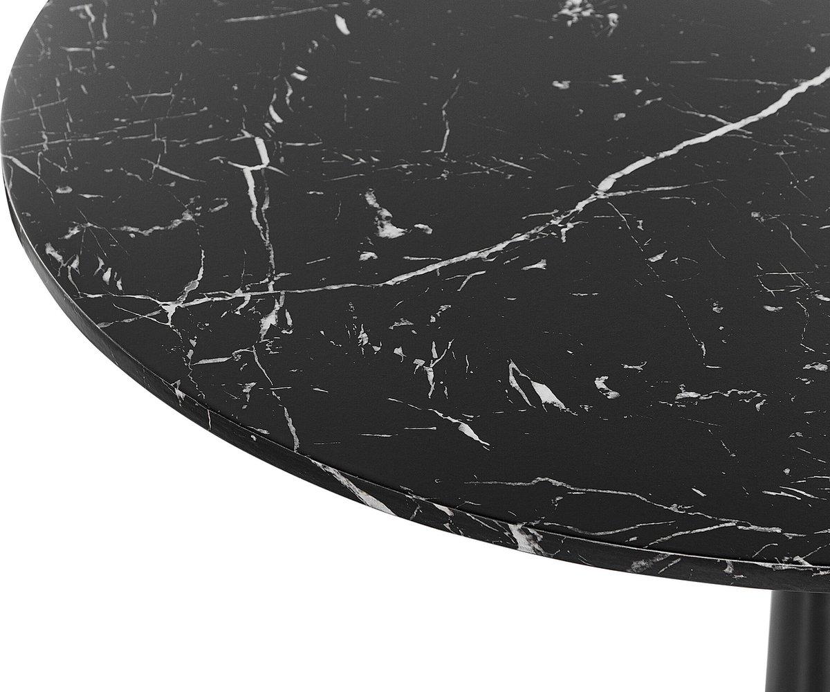 Beliani Boca - Eettafel--mdf - Zwart