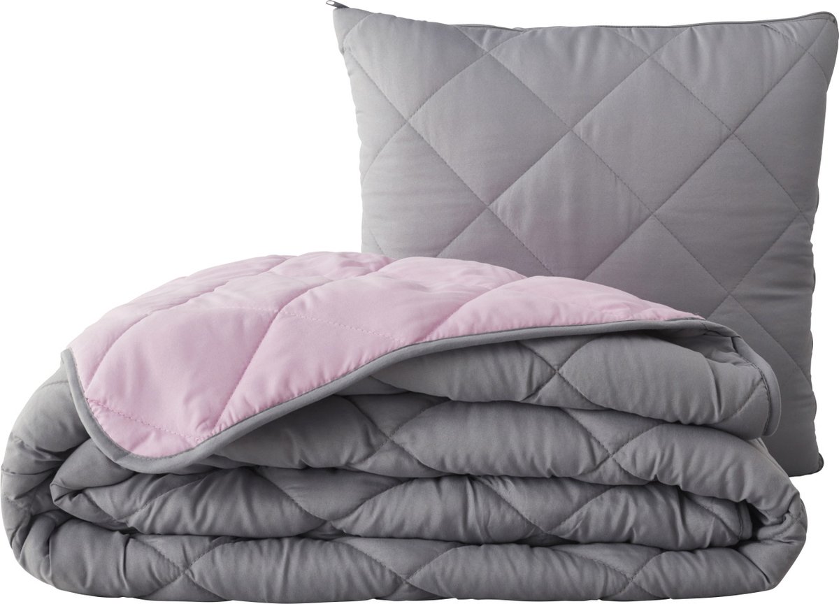Zydante Swisstech ® - Magic Pillow/roze - Grijs