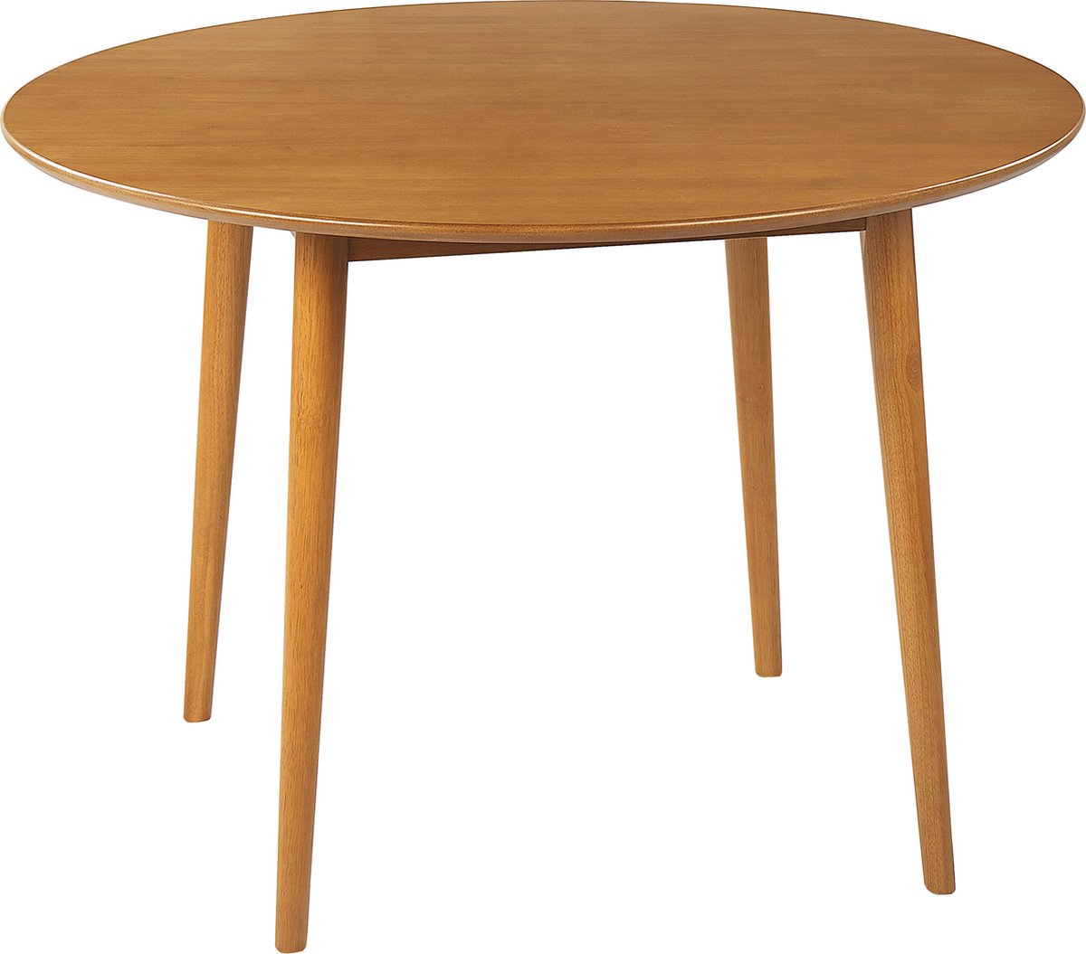 Beliani Radan - Eettafel-lichte Houtkleur-mdf - Marrón