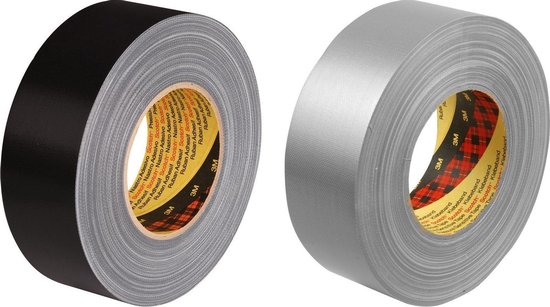 3M™ 2903 2903 Textieltape 2903 (l x b) 50 m x 48 mm 50 m - Zwart