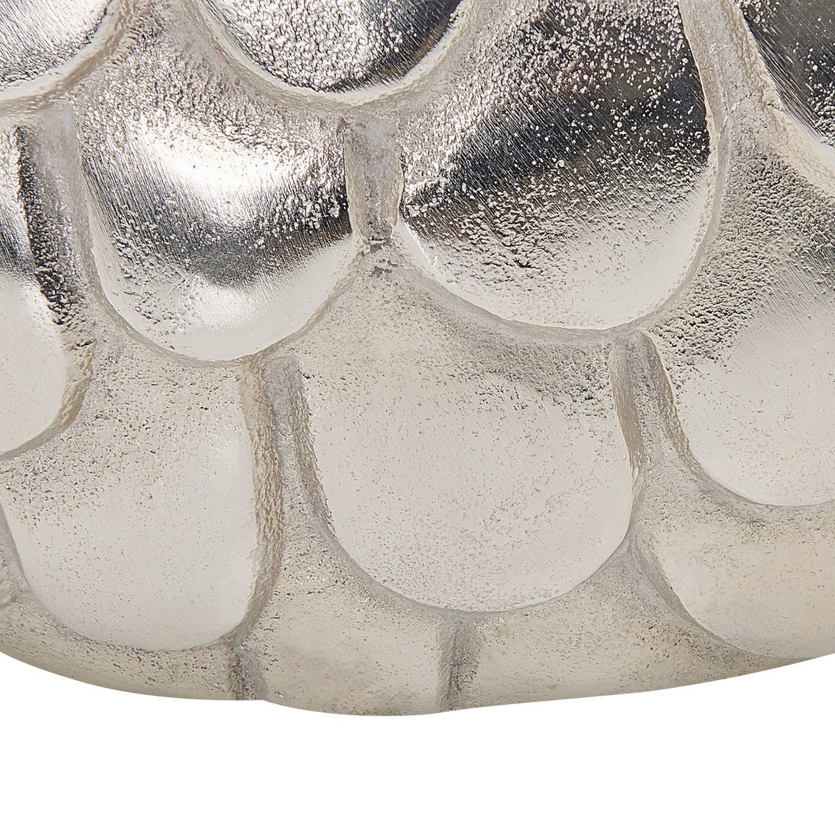 Beliani Timgad - Bloemenvaas-zilver-aluminium - Silver