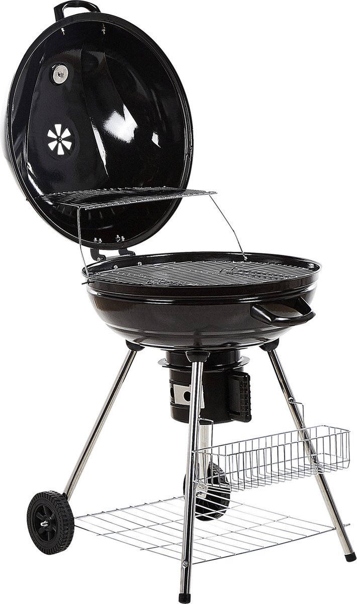 Beliani Marapi - Houtskoolgrill--staal - Zwart