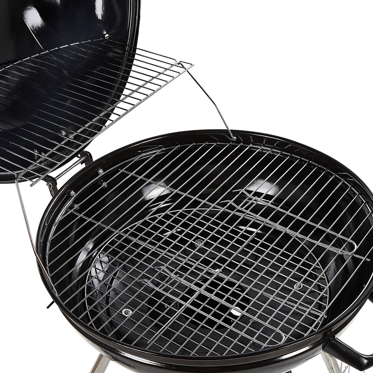 Beliani Marapi - Houtskoolgrill--staal - Zwart
