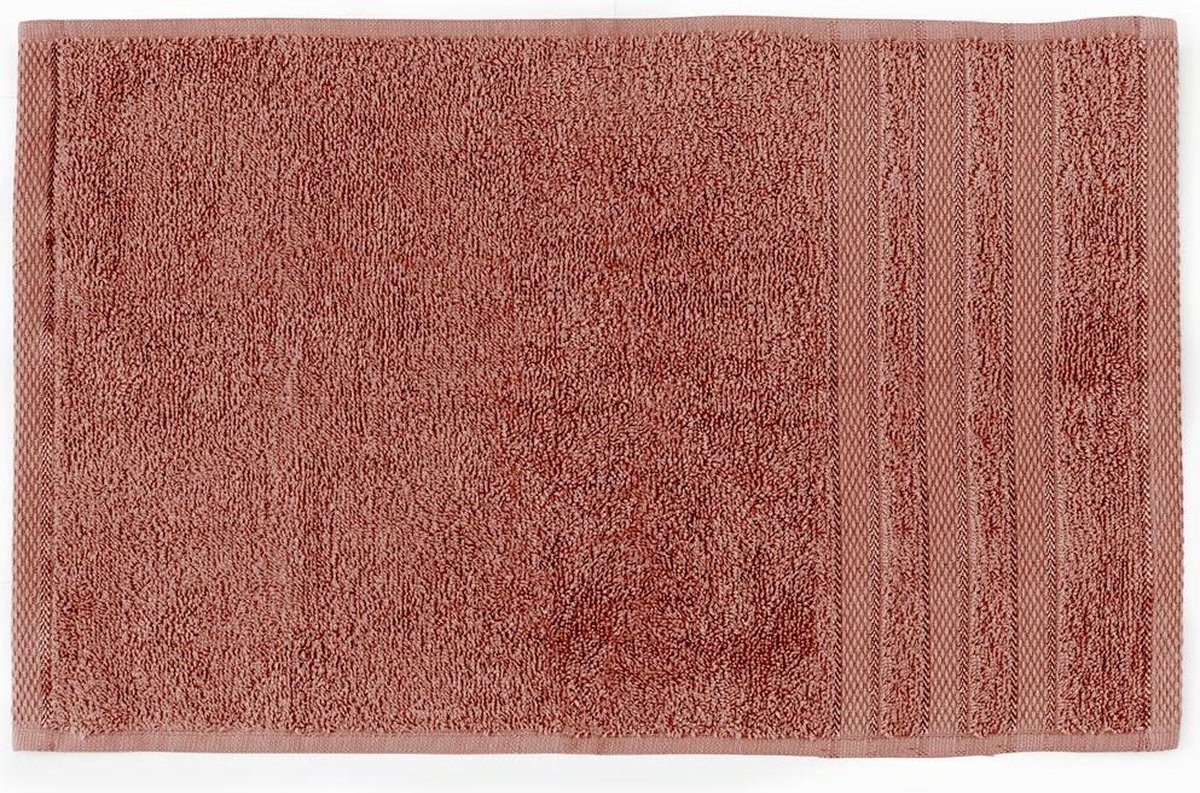 Linnick Pure Douchelaken 70x140cm - Rose - Set Van 4 - Roze