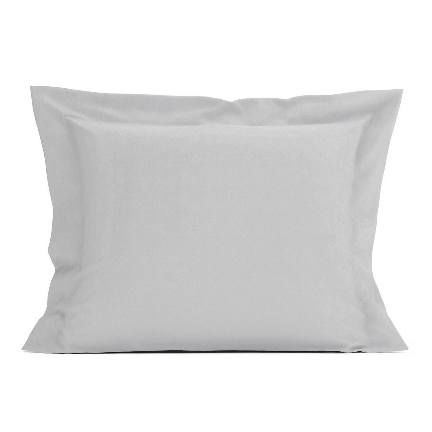 Heckett & Lane Elementi Kussensloop Katoen Satijn - Glacier Grey 60x70cm - Grijs