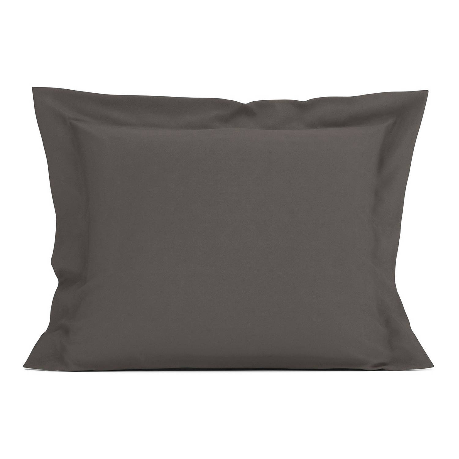 Heckett & Lane Elementi Kussensloop Katoen Satijn - Classic Anthracite 60x70cm - Grijs