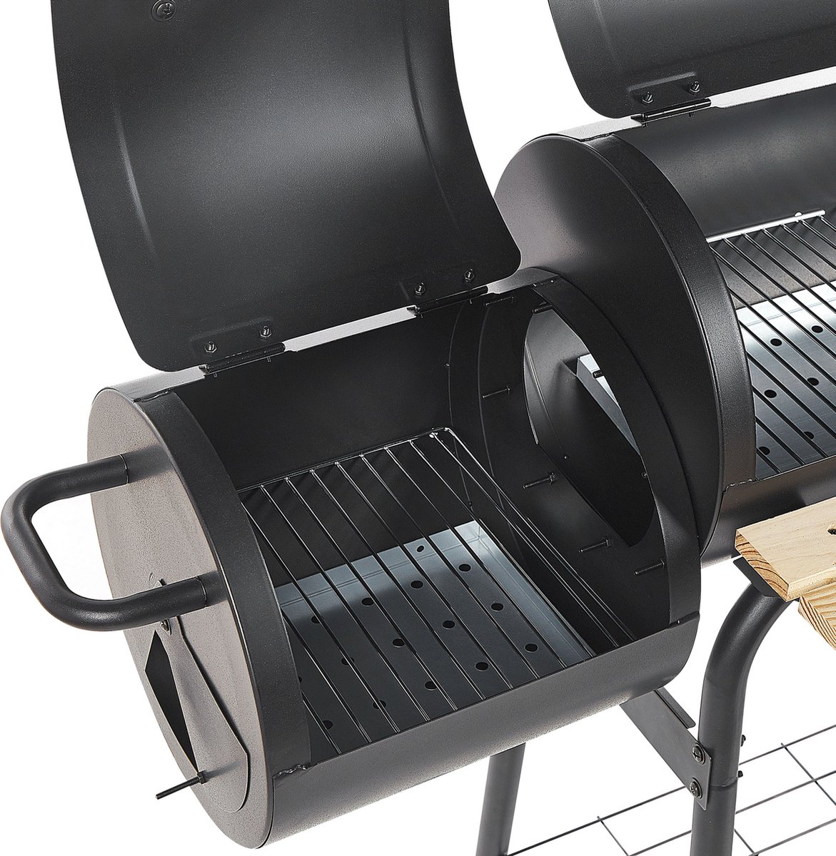 Beliani Satah - Houtskoolgrill--staal - Zwart