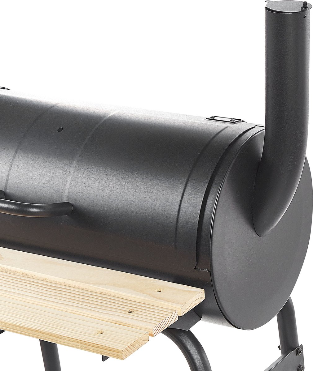 Beliani Satah - Houtskoolgrill--staal - Zwart