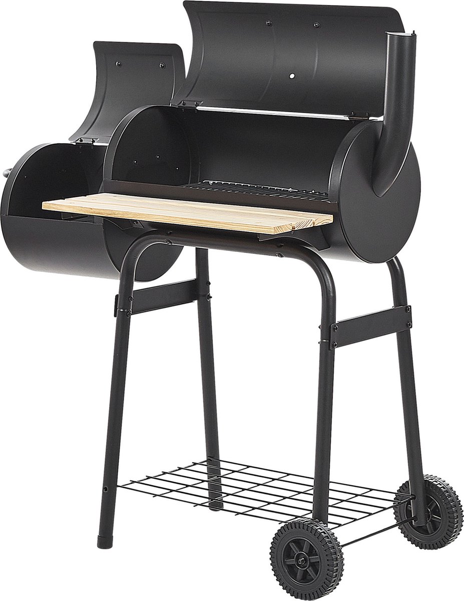 Beliani Satah - Houtskoolgrill--staal - Zwart