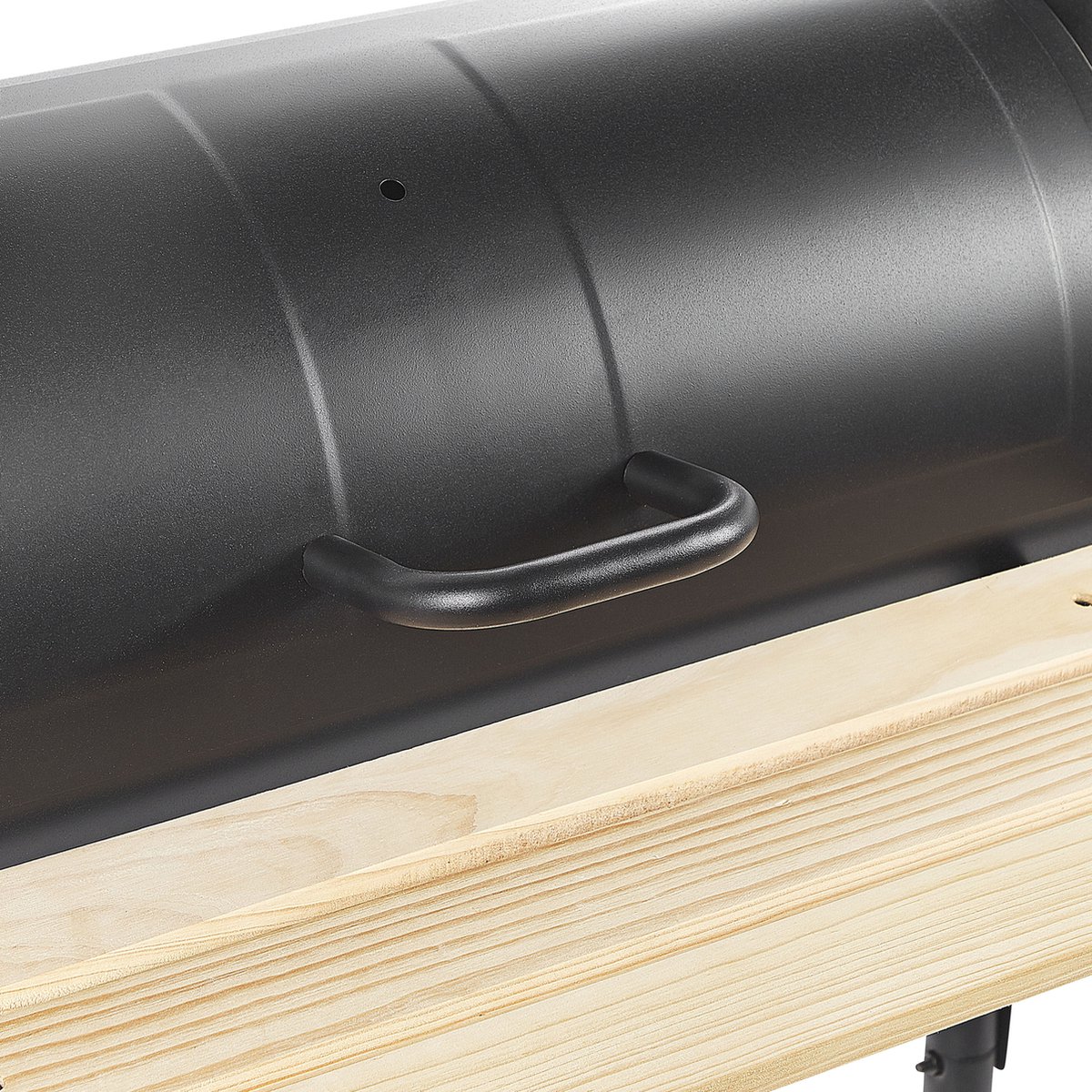 Beliani Satah - Houtskoolgrill--staal - Zwart