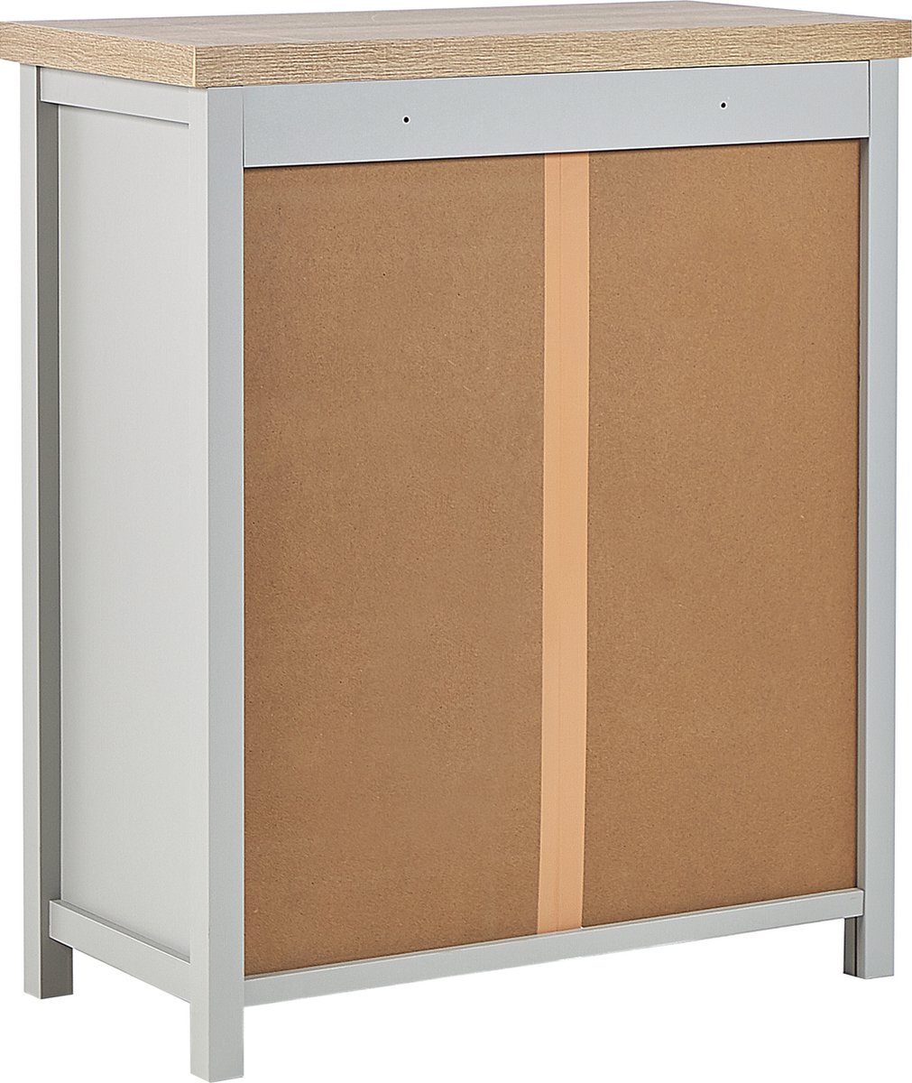 Beliani Clio - Commode--vezelplaat - Grijs