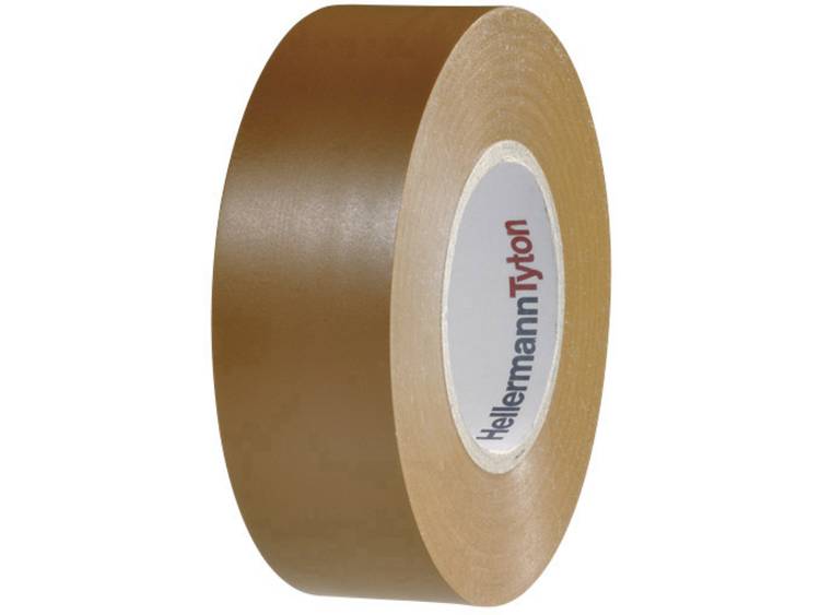 HellermannTyton HTAPE-FLEX15-19x20-PVC-BN (20) 710-00158 Isolatietape (l x b) 20 m x 19 mm 20 m