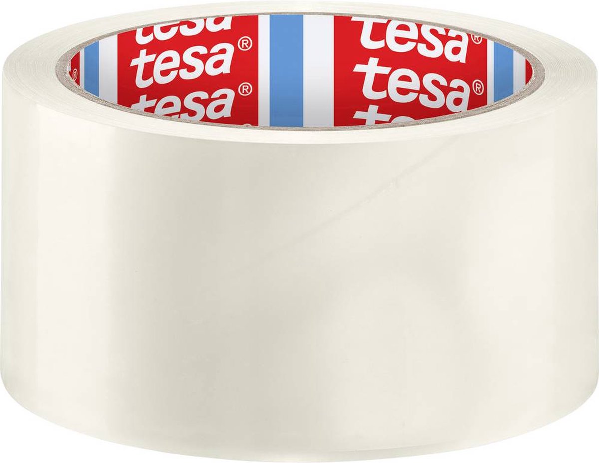 Tesa pack Solid & Strong 58640-00000-00 Pakband Transparant (l x b) 66 m x 50 mm 66 m