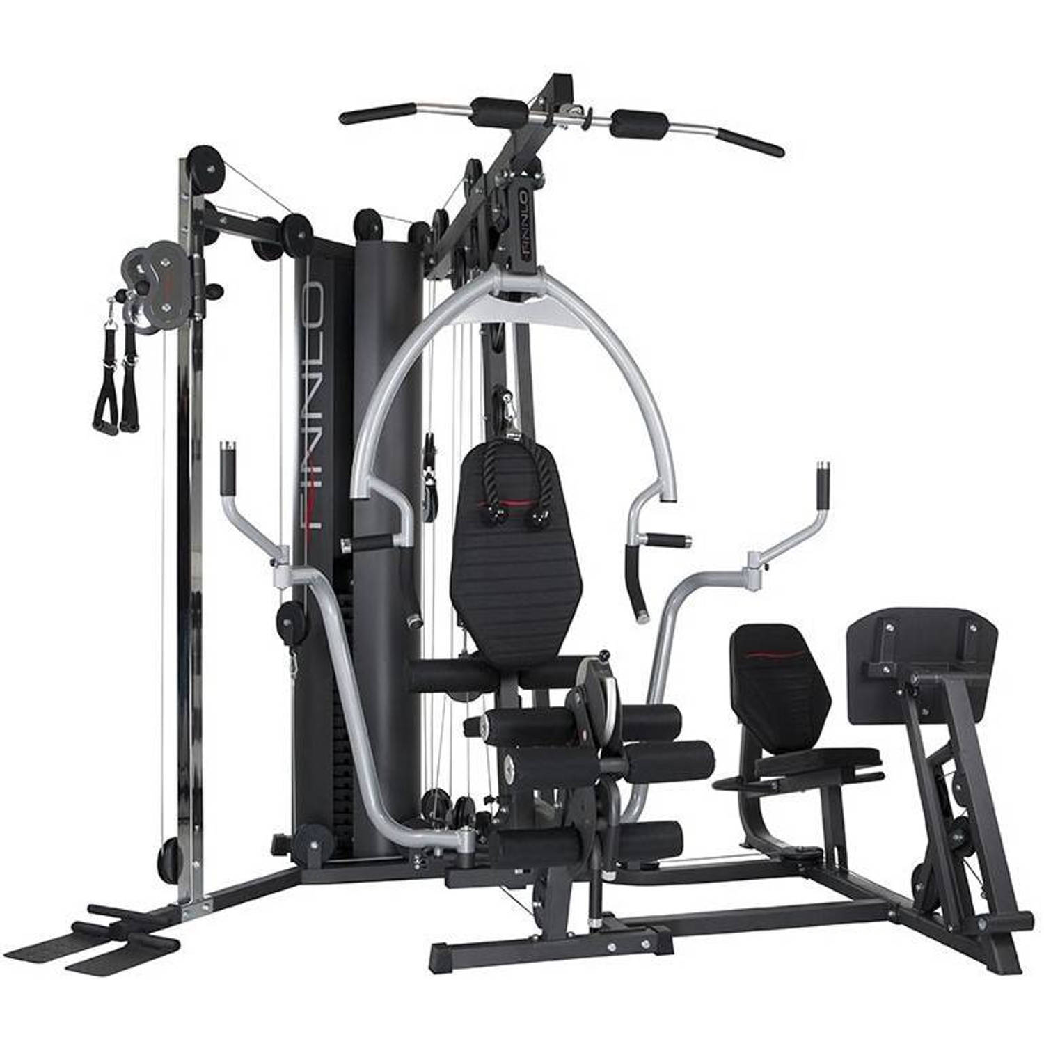 FINNLO Autark 6800 Homegym Met Legpress - Zwart