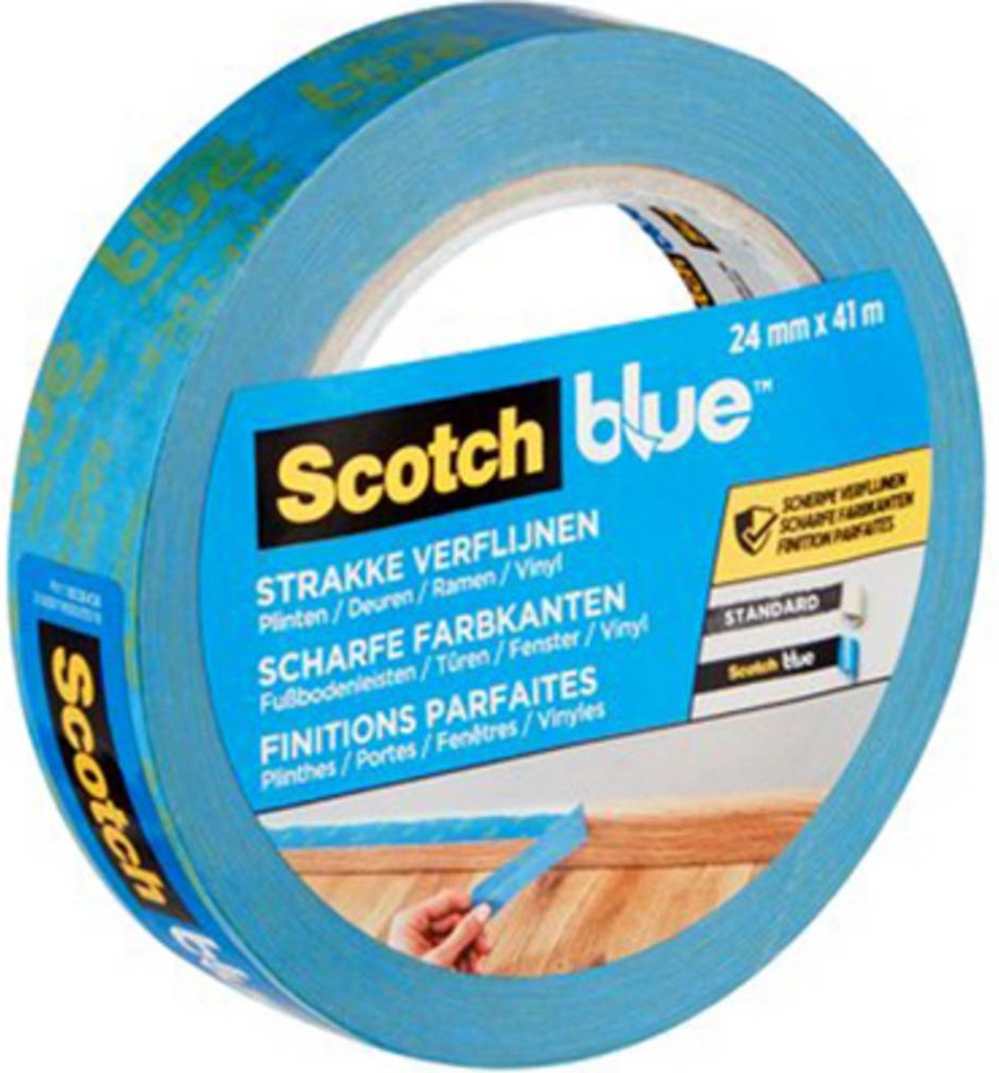 3M™ 2093ELDABE24 Afplakband ScotchBlue (l x b) 41 m x 24 mm 41 m - Blauw