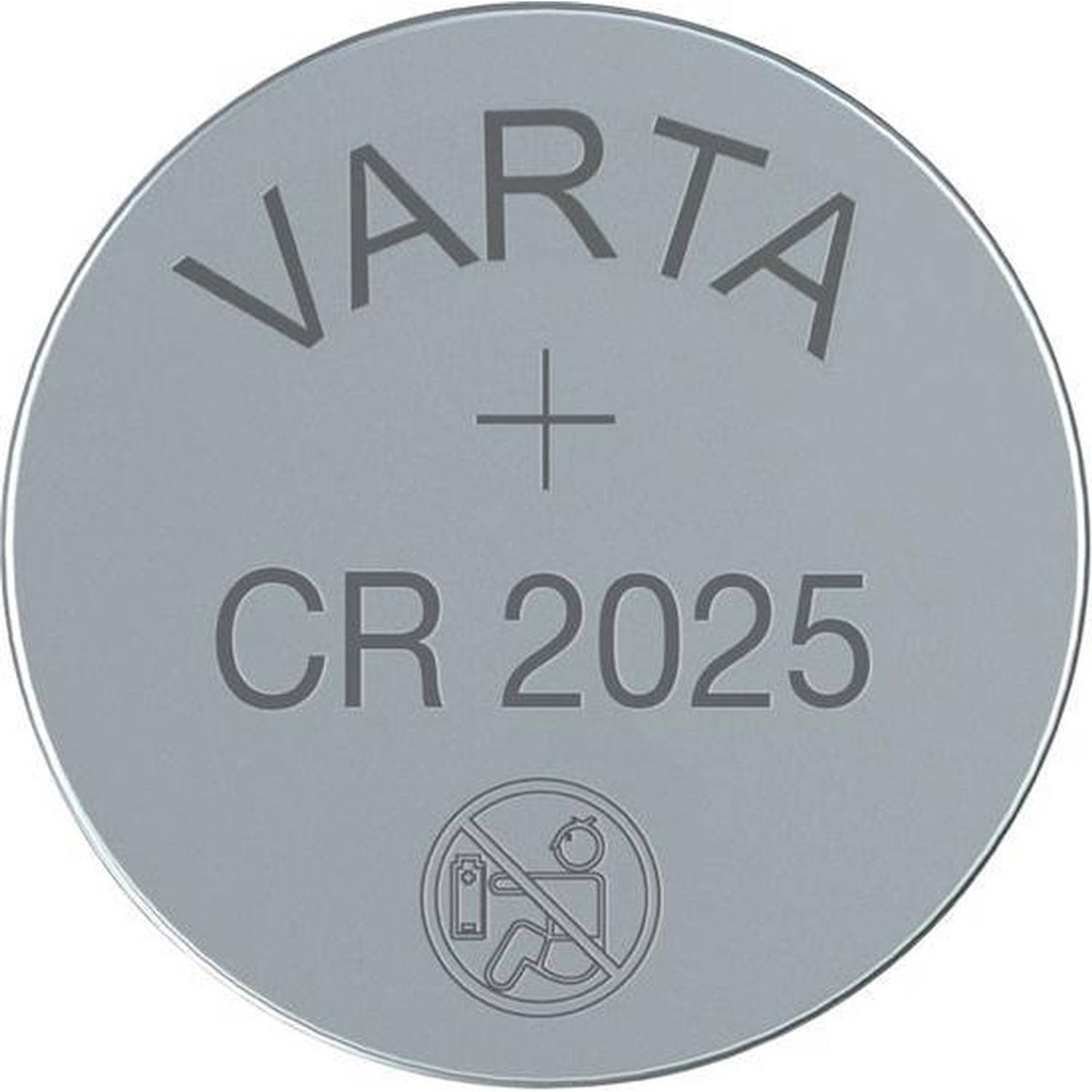 Varta Cr2025 Lithium Knoopcel Batterij 3v - 5 Stuks