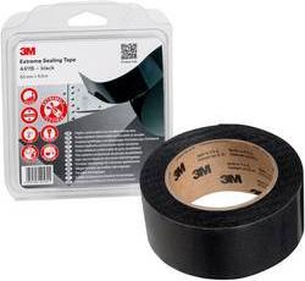 3M™ 4411B/IPS Afdichtingstape (l x b) 5.5 m x 50 mm 5.5 m - Zwart