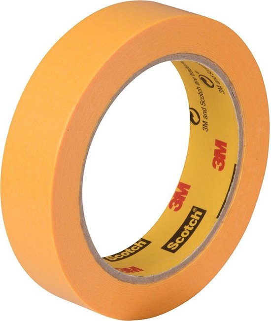 3M™ 244 2443650 Afdektape (l x b) 50 m x 36 mm 50 m - Goud