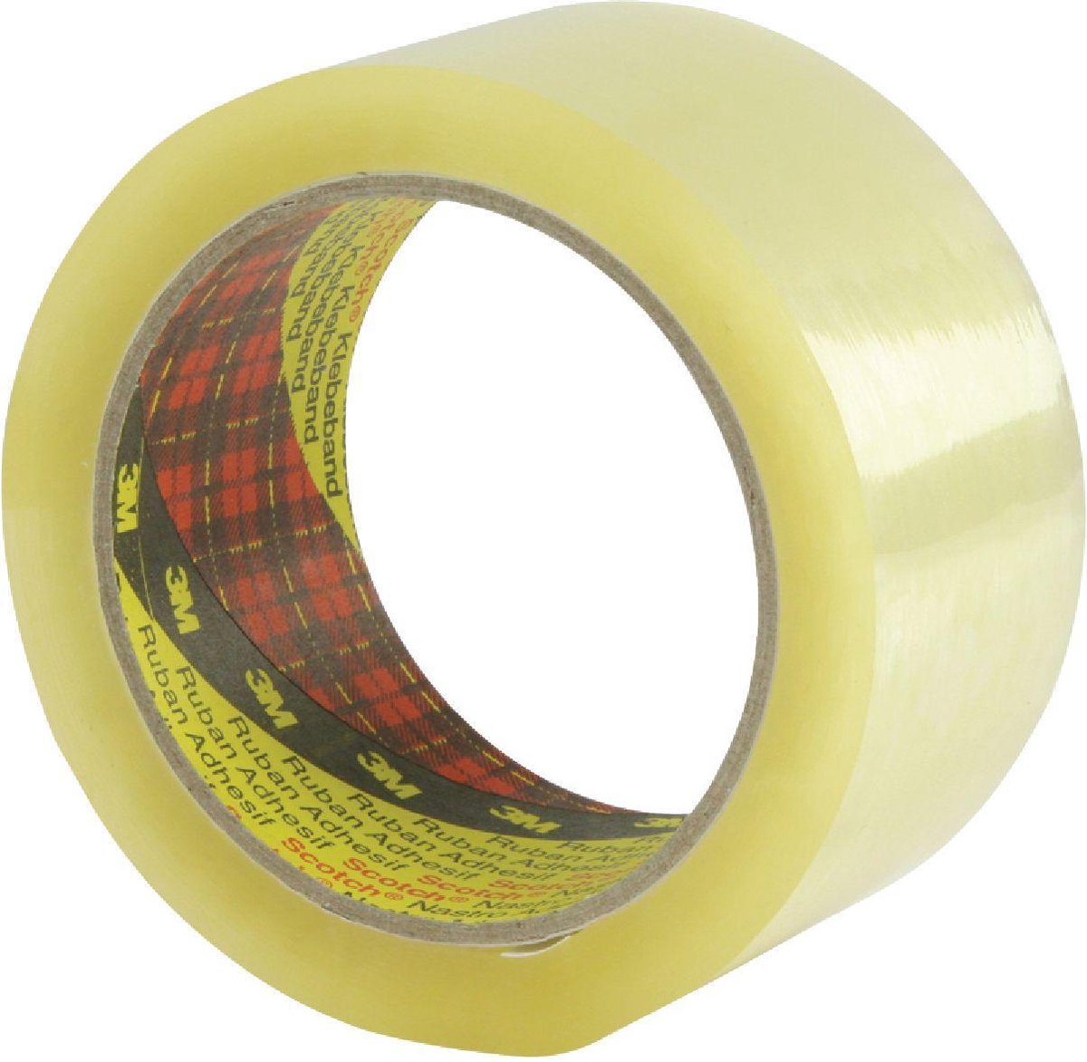 3M™ 371 371T5066 Verpakkingstape Transparant (l x b) 66 m x 50 mm 66 m