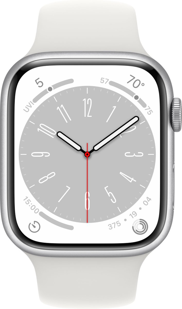 Apple Watch Series 8 45 Mm Silver/aluminium/white