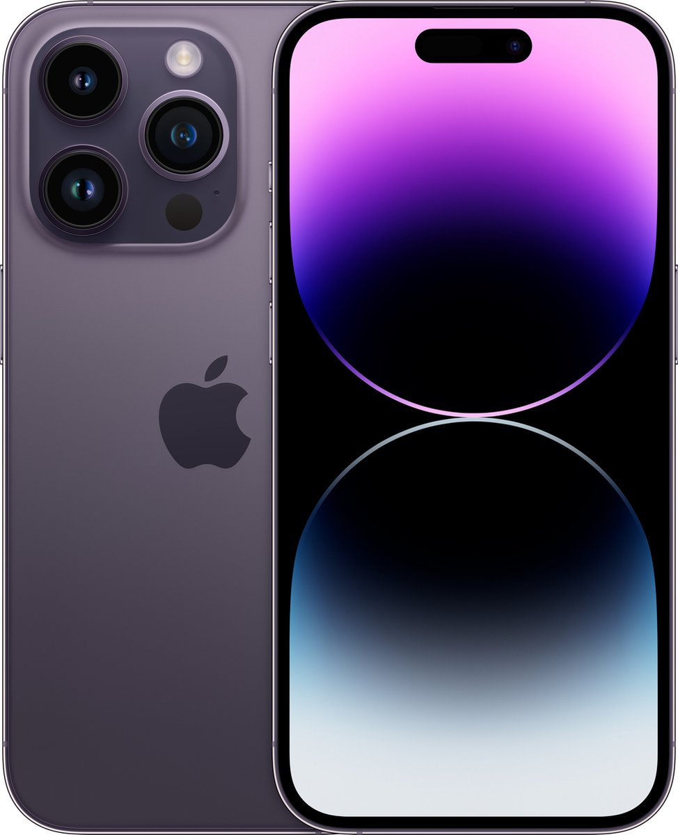 Apple Iphone 14 Pro 256gb Deep Purple - Paars