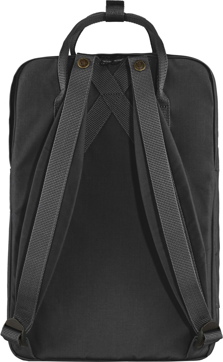 Fjall Raven Fjällräven Kanken Laptop 15" Rugzak Black - Zwart