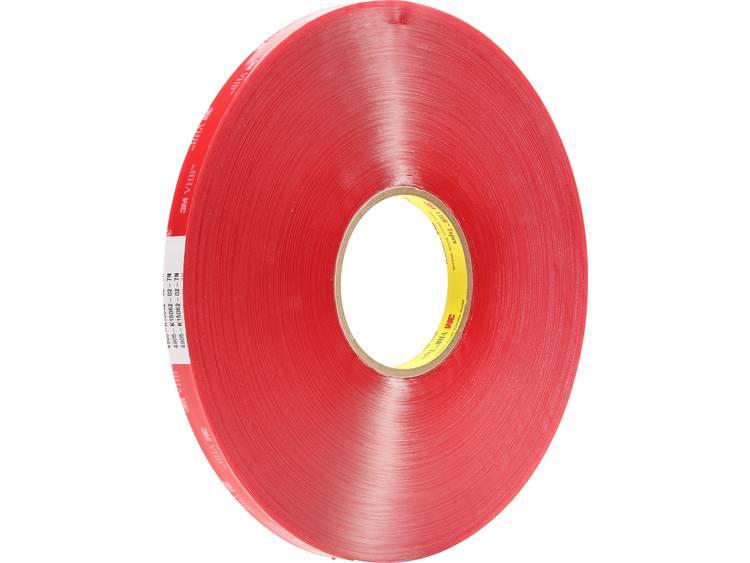 3M™ 4905F256 7000072267 Dubbelzijdige tape Transparant (l x b) 66 m x 25 mm 66 m