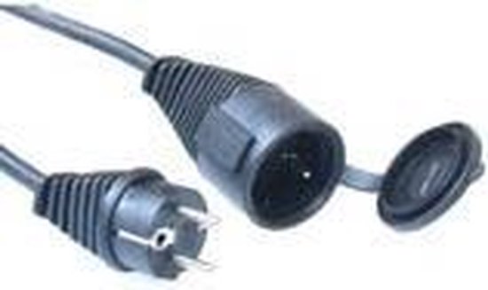 Brennenstuhl 1161470 Stroom Verlengkabel 25.00 m - Zwart