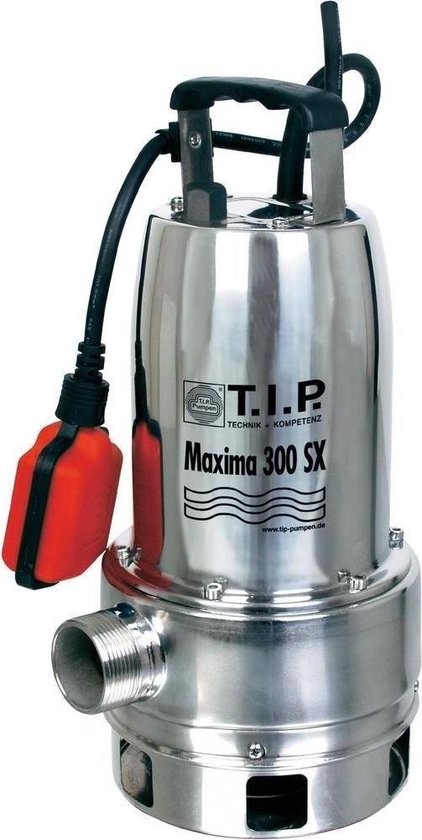 T.I.P. Maxima 300 IX 30116 Dompelpomp voor vervuild water 18000 l/h 8 m