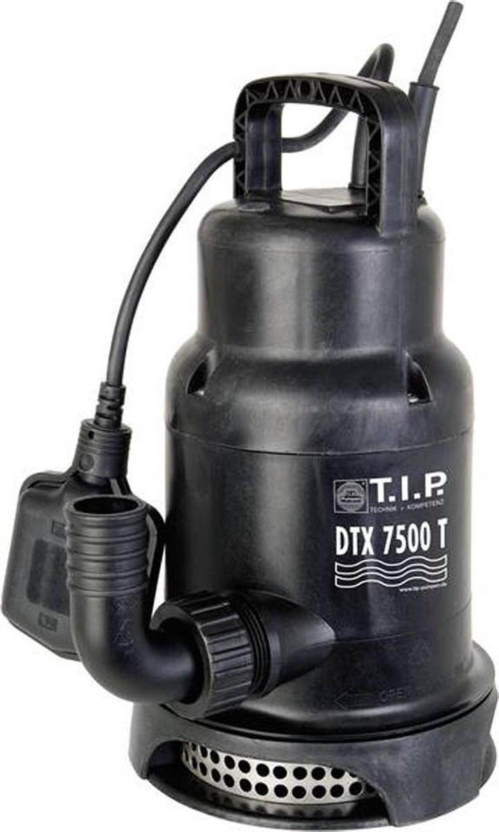 T.I.P. DTX 7500 T 30258 Dompelpomp voor vervuild water 7500 l/h 6 m