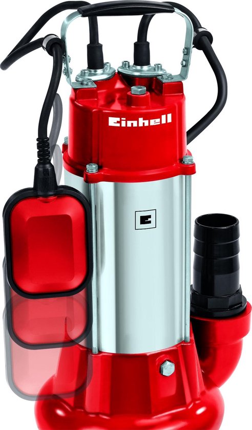 Einhell GC-DP 1340 G 4170742 Dompelpomp voor vervuild water 23000 l/h 10 m - Rood