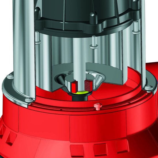 Einhell GC-DP 1340 G 4170742 Dompelpomp voor vervuild water 23000 l/h 10 m - Rood