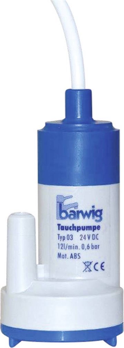 Barwig 03-24 Laagspanning dompelpomp 720 l/h 6 m