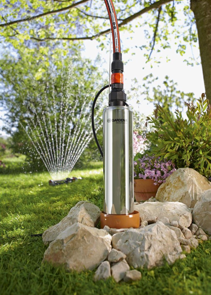 GARDENA 5500/5 INOX 1489-20 Bronpomp Met meerdere standen 5500 l/h 45 m - Grijs