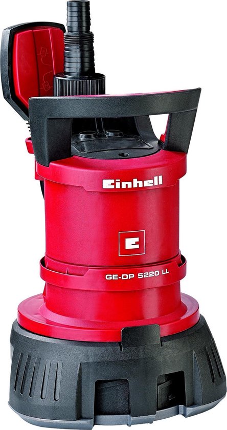 Einhell GE-DP 5220 LL ECO 4170780 Dompelpomp voor vervuild water 13500 l/h 7.5 m - Rood