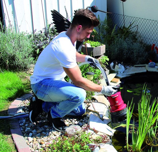 Einhell GE-DP 5220 LL ECO 4170780 Dompelpomp voor vervuild water 13500 l/h 7.5 m - Rood