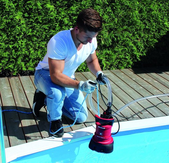 Einhell GE-DP 5220 LL ECO 4170780 Dompelpomp voor vervuild water 13500 l/h 7.5 m - Rood