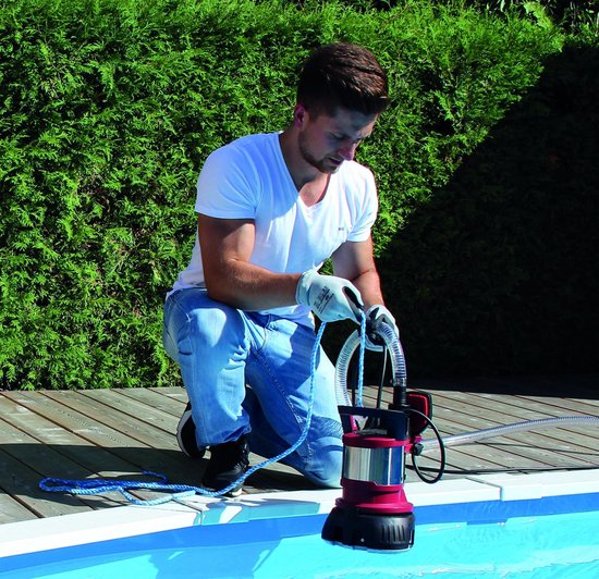Einhell GE-DP 7330 LL 4170790 Dompelpomp voor vervuild water 16500 l/h 8.5 m - Rood