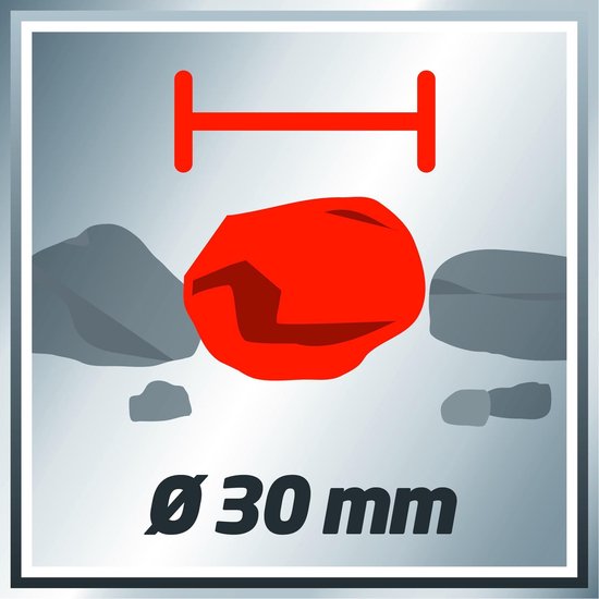 Einhell GE-DP 7330 LL 4170790 Dompelpomp voor vervuild water 16500 l/h 8.5 m - Rood